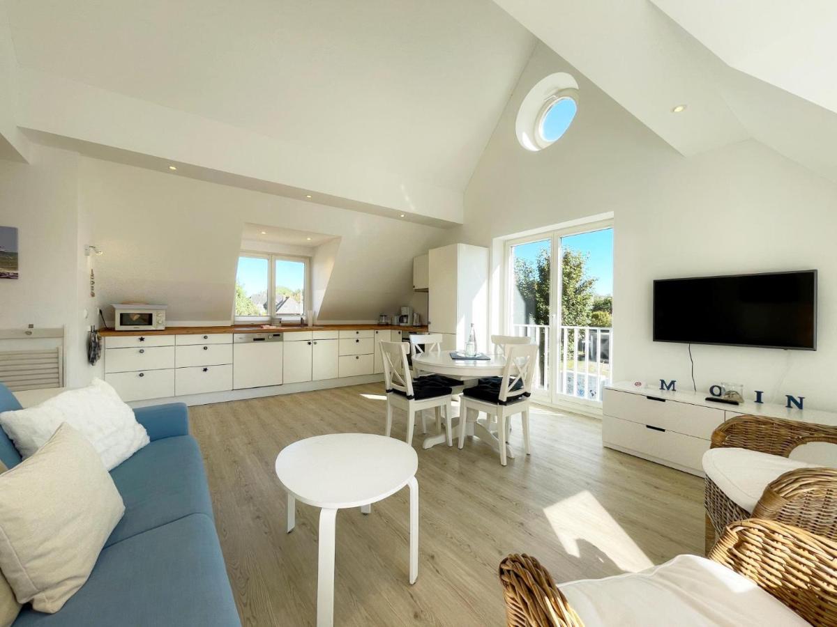 Apartamento Haus Dünenrose App 2 mit Balkon Westerland Exterior foto