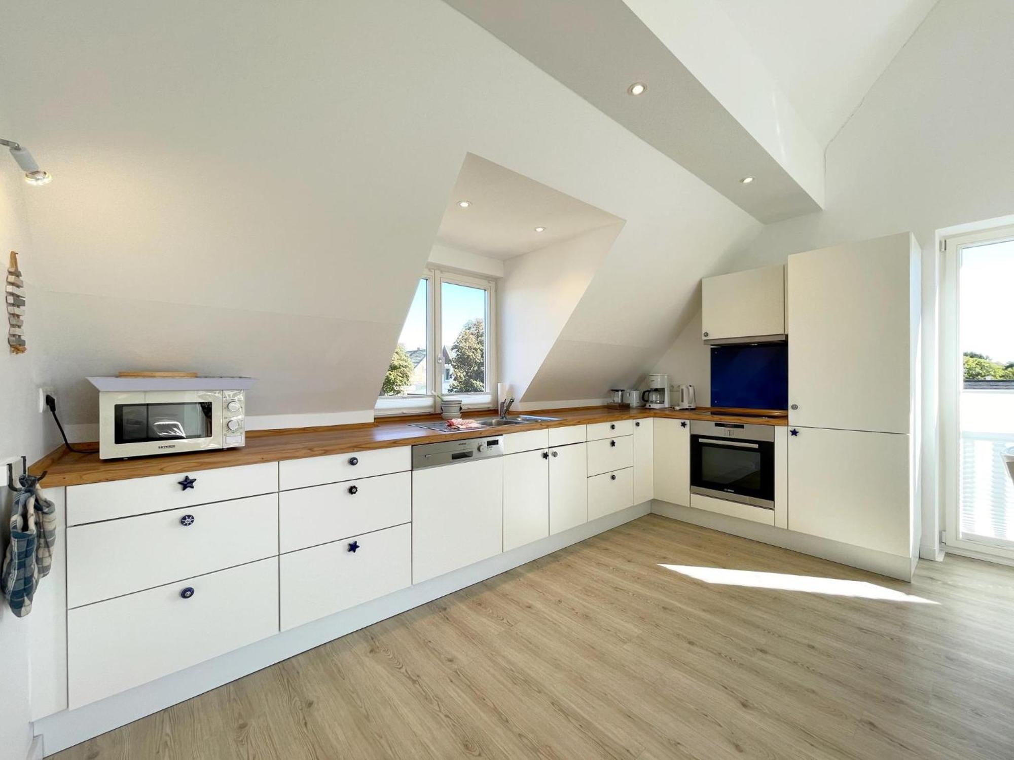 Apartamento Haus Dünenrose App 2 mit Balkon Westerland Exterior foto