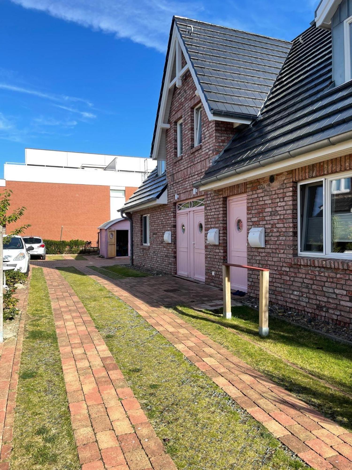 Apartamento Haus Dünenrose App 2 mit Balkon Westerland Exterior foto